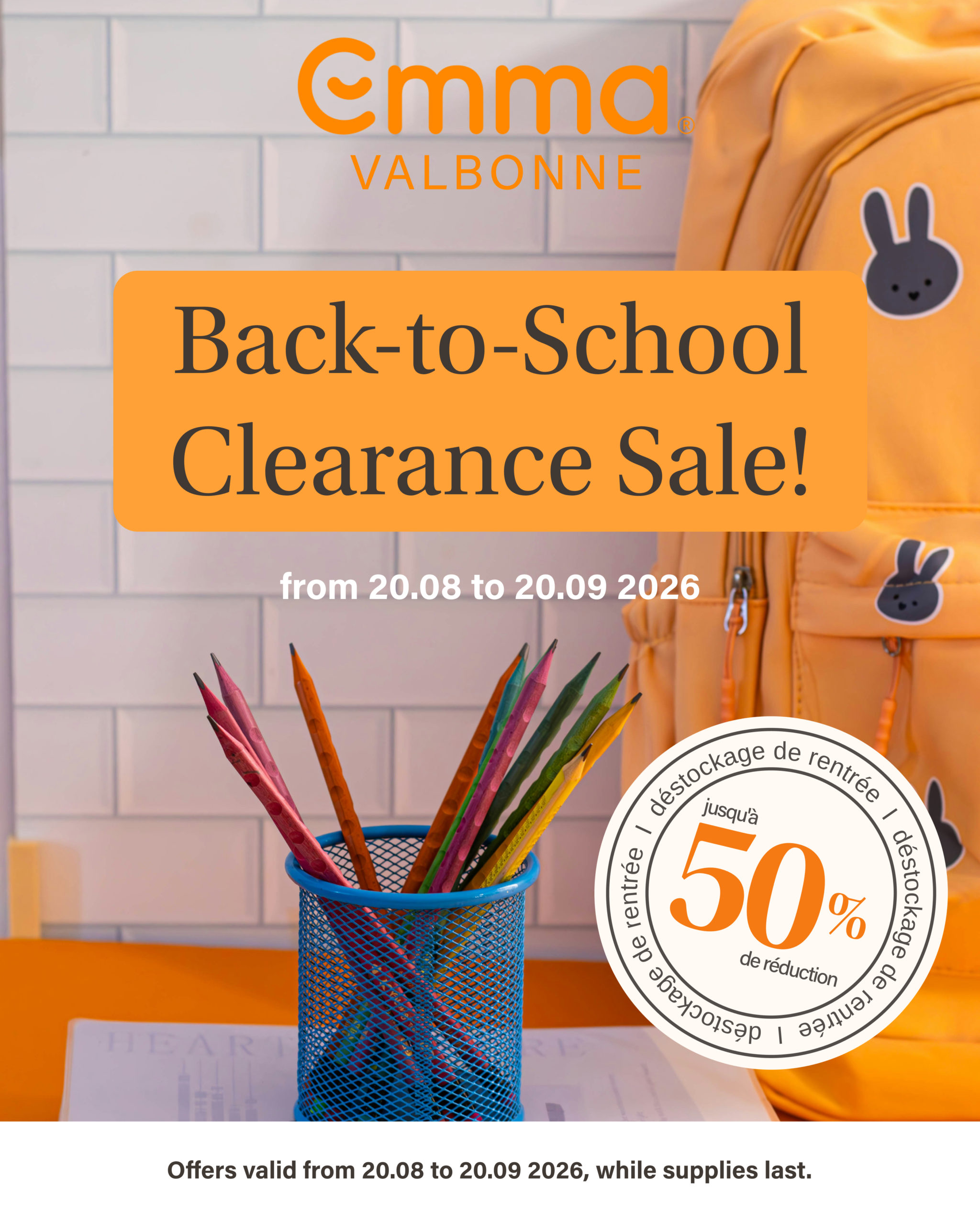 Offre spéciale Emma Valbonne